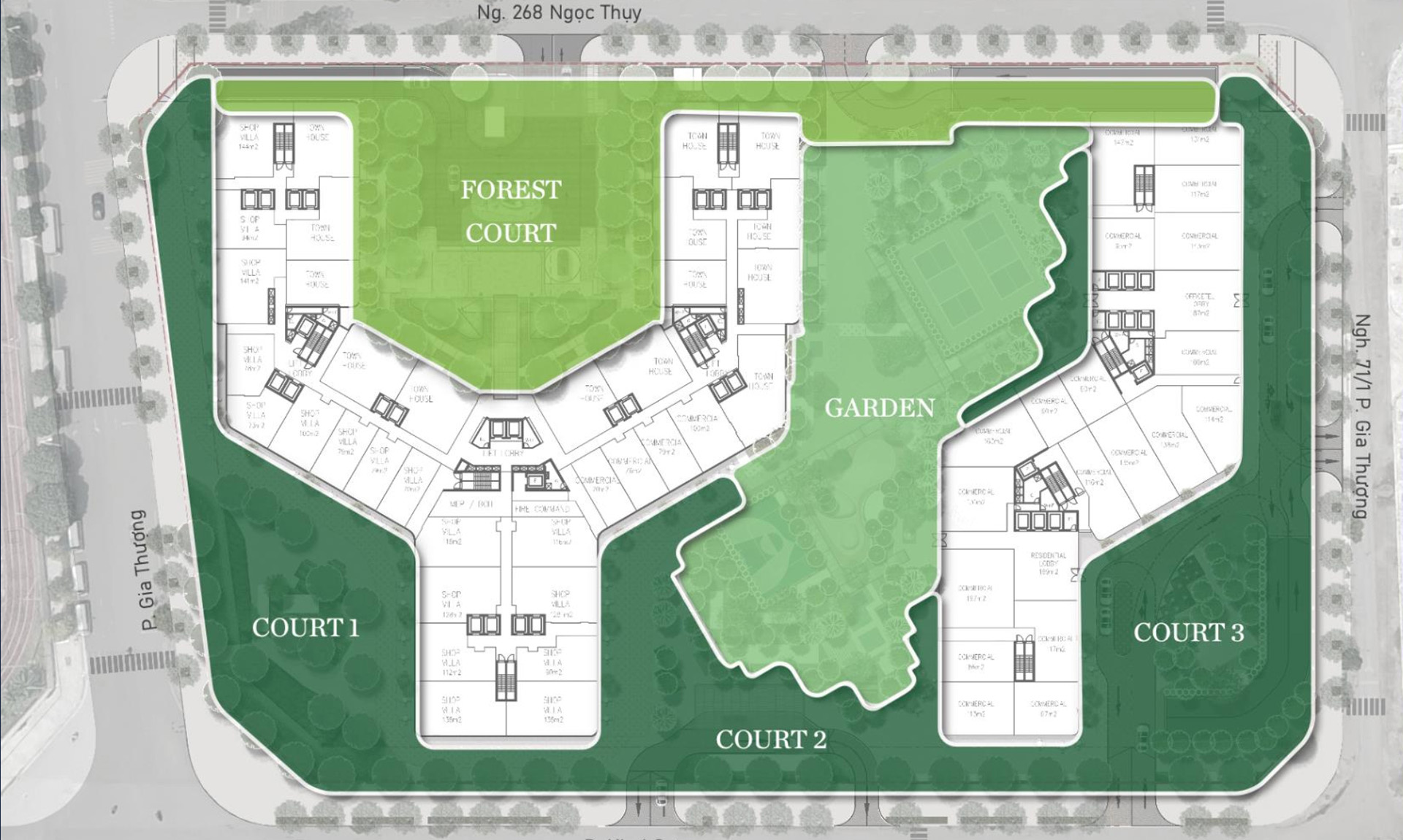 Tổng mặt bằng The Magnolia the-magnolia-tong-mat-bang-quy-hoach