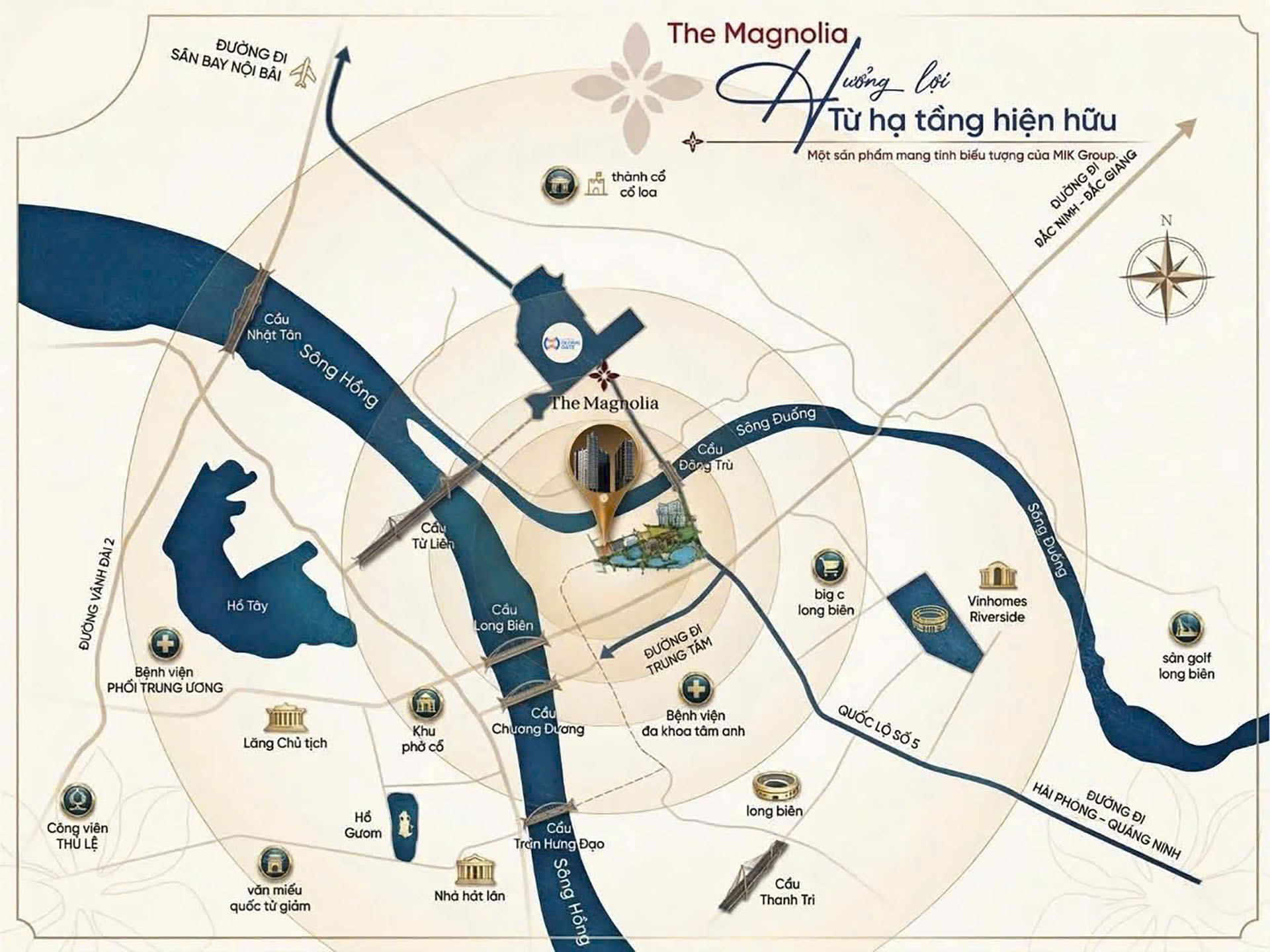 The Magnolia Long Biên vị trí the-magnolia-long-bien-vi-tri